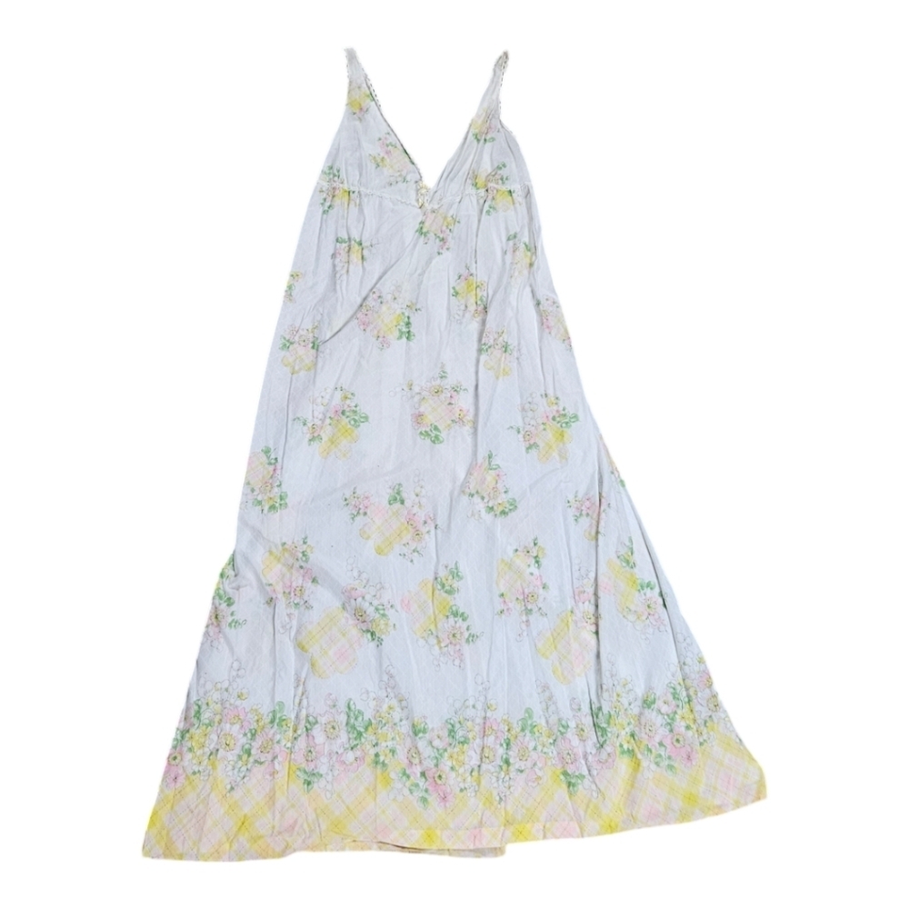 Vintage Floral Nightgown, L